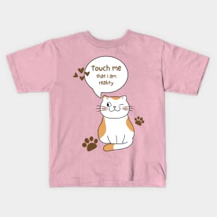 Feline elegance Kids T-Shirt